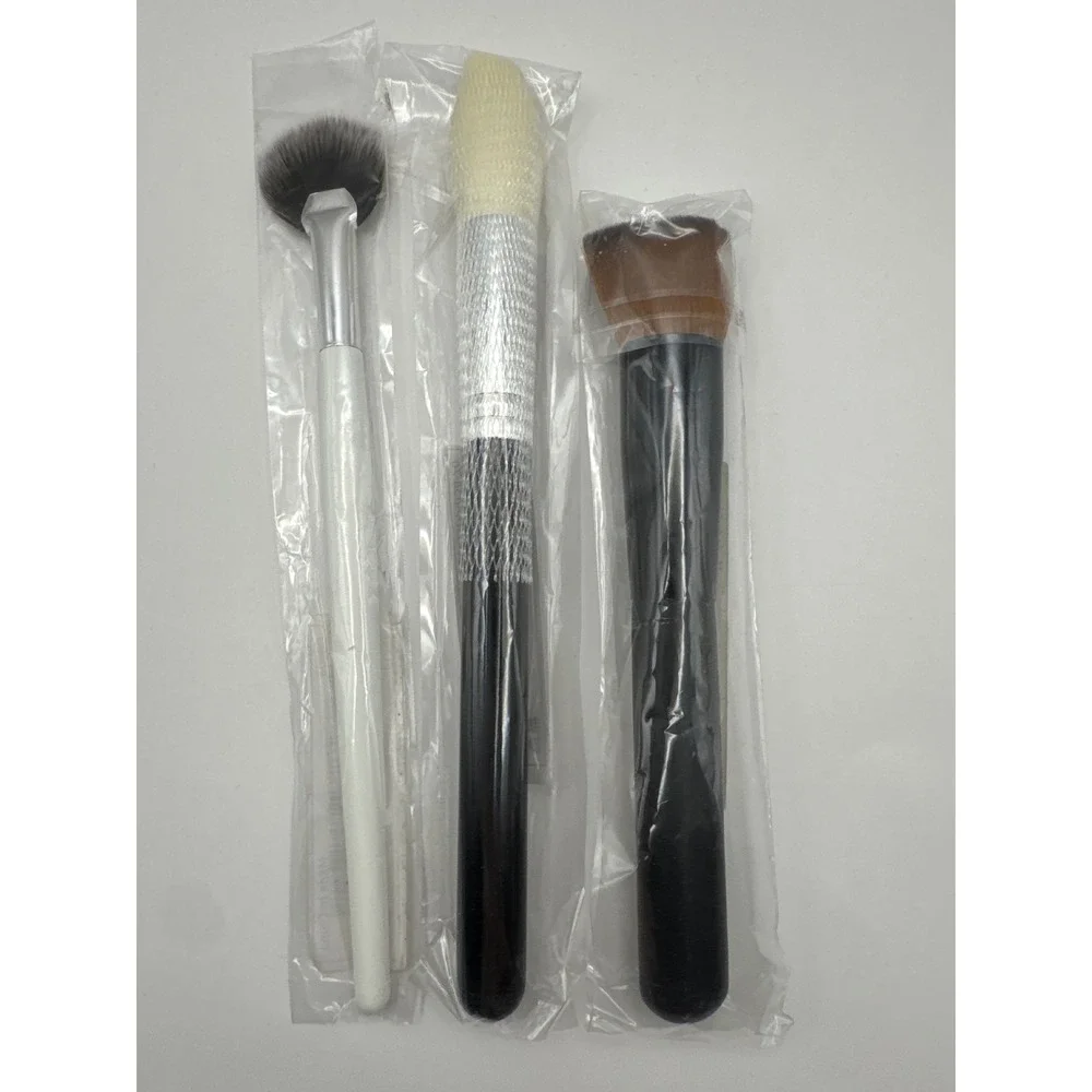 Professional Makeup Brush Set 3 Piece Foundation Powder Blush Applicator‎ Tools